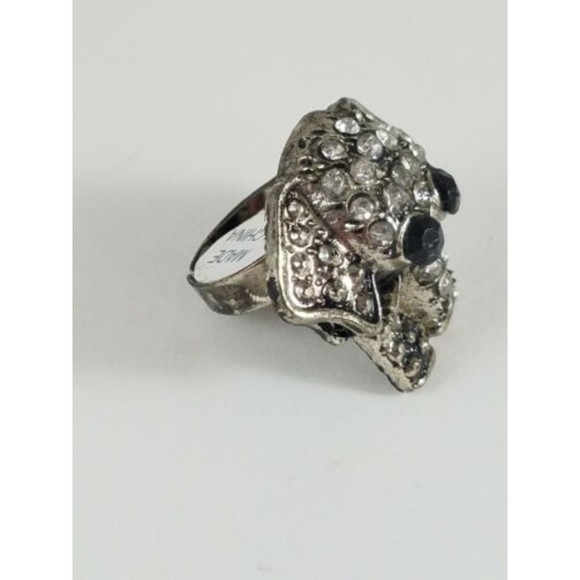NWT! Womens Chuns Fashions Ring Elephant One Size Bling Rhinestones Jewelry - Picture 3 of 6